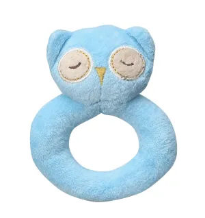 Angel Dear Blue Owl Rattle