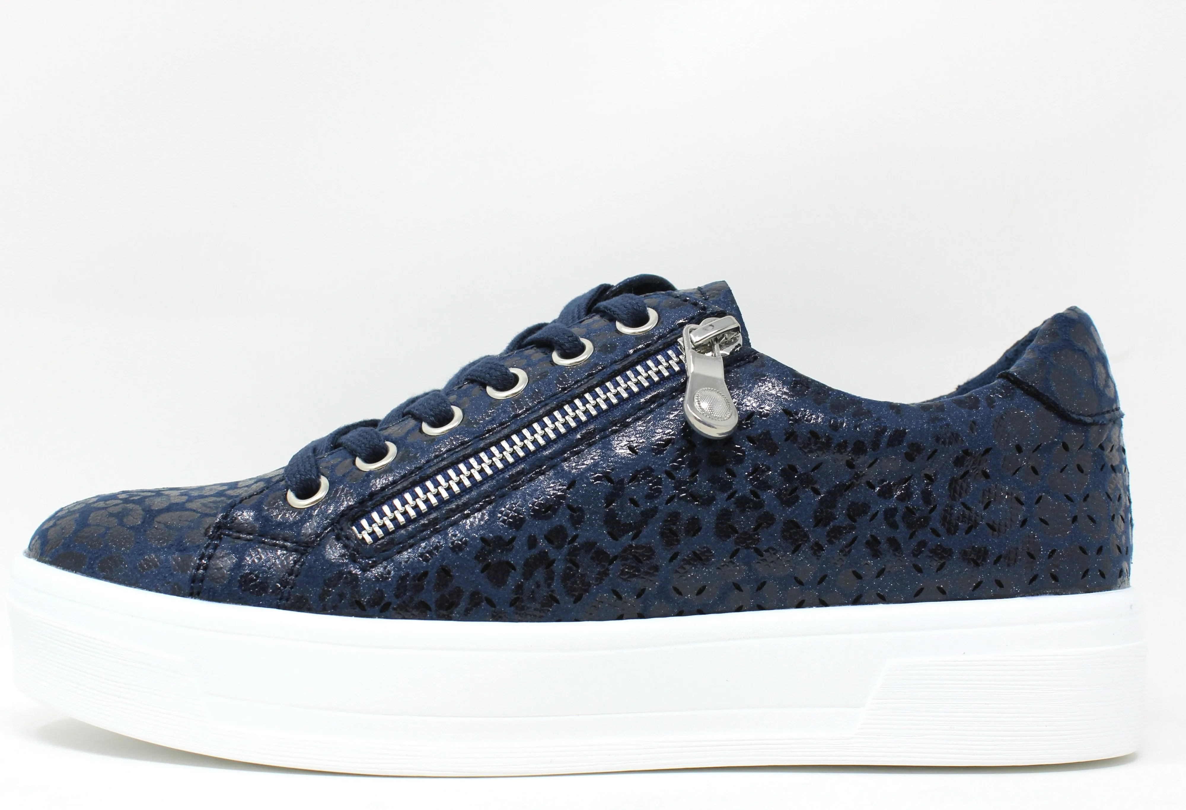 Animal Print Zip Trainers