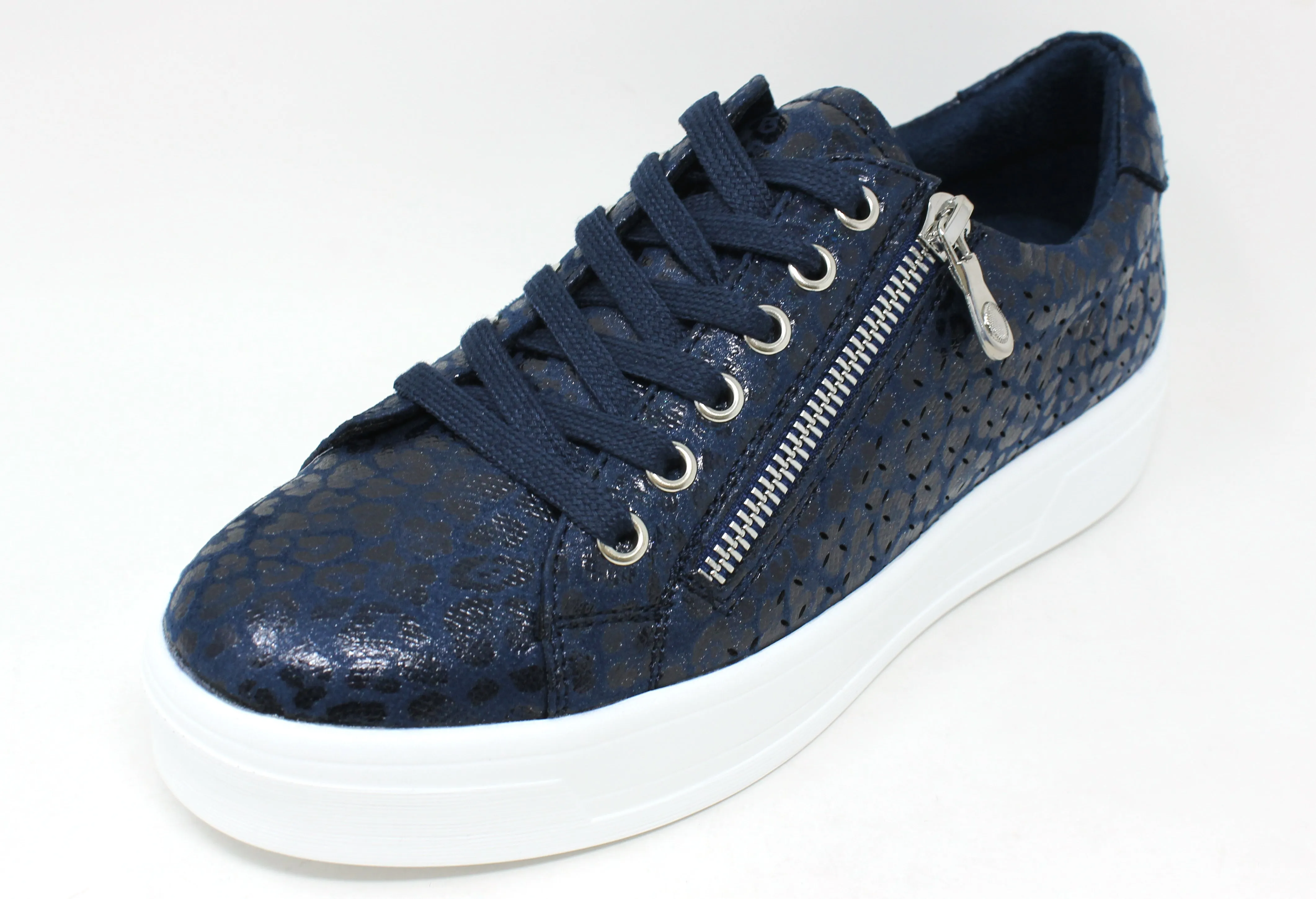 Animal Print Zip Trainers