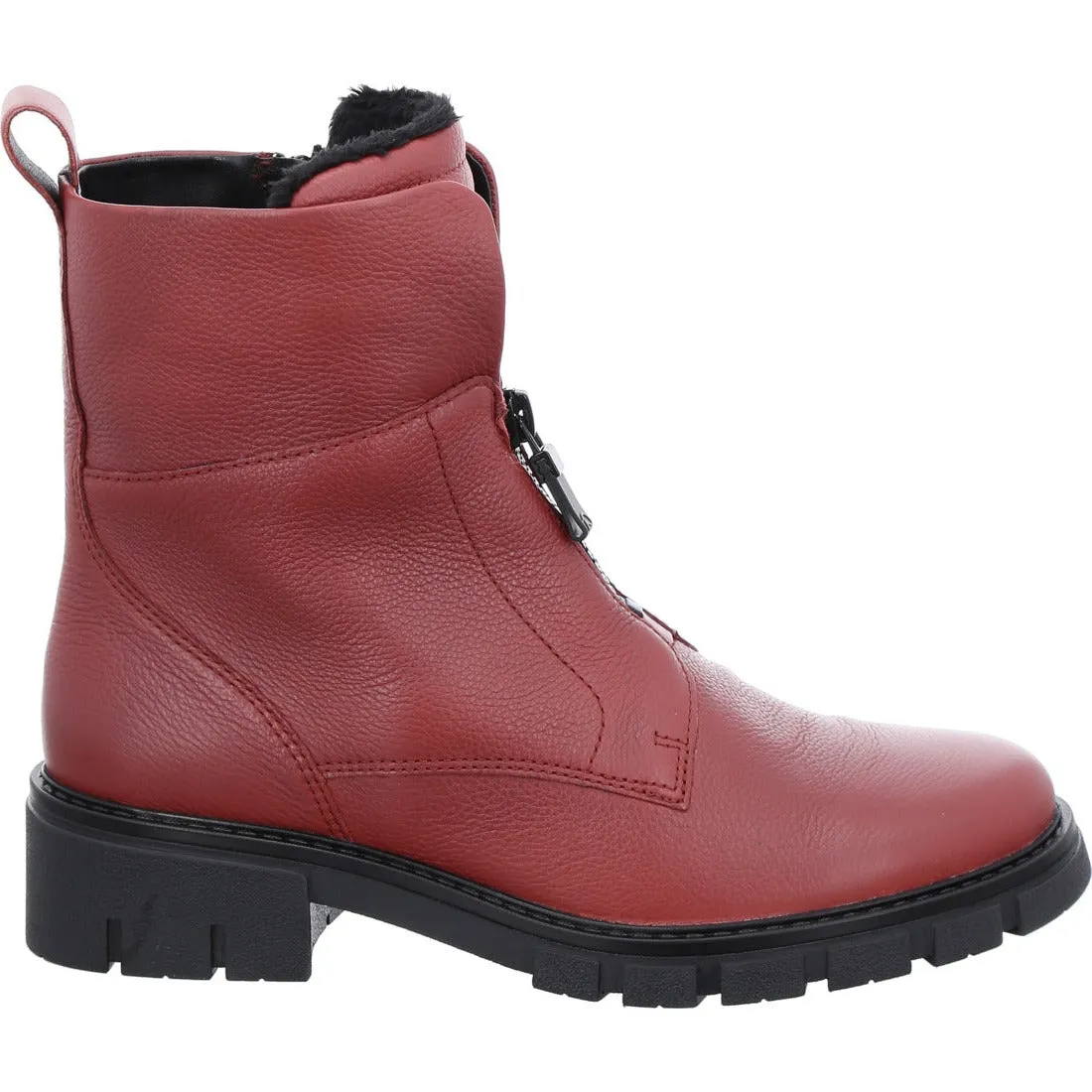 Ara Dover Ladies Zip Trim Biker Boot