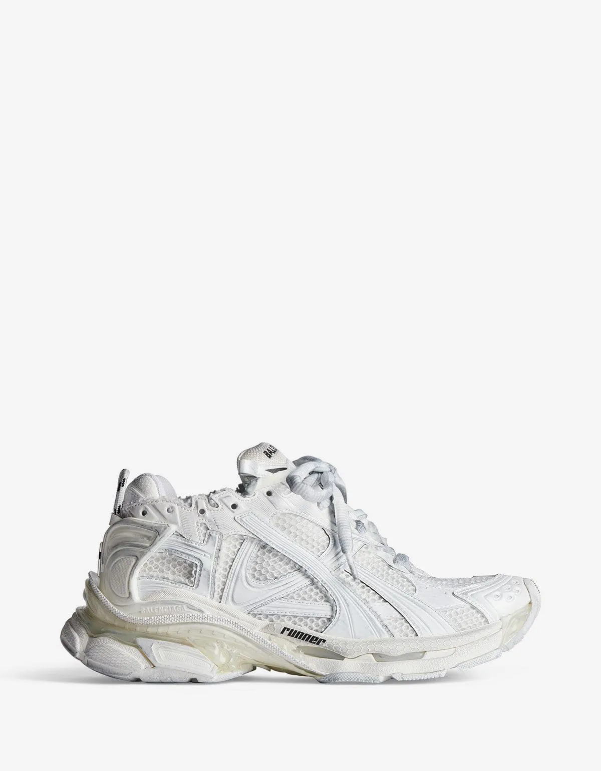 Balenciaga White Runner Trainers