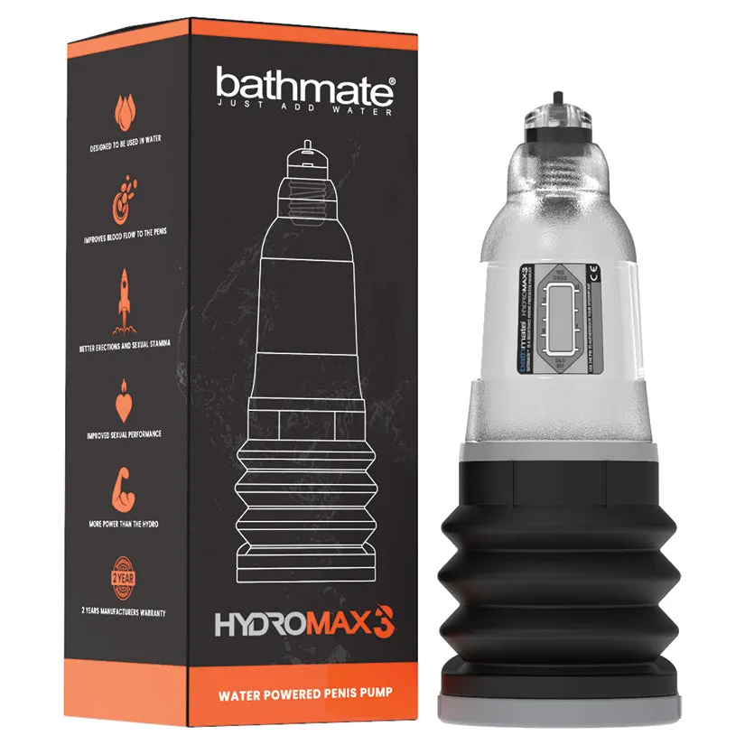 Bathmate Hydromax 3-Clear