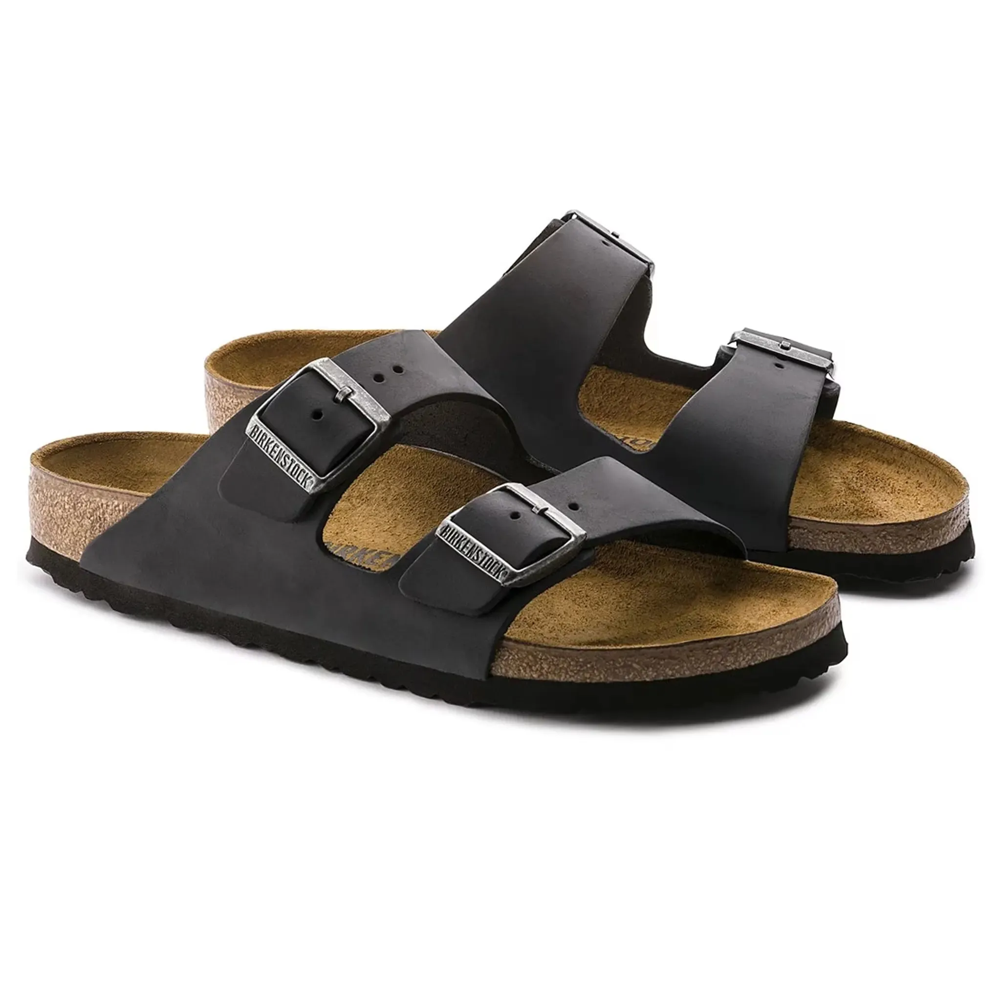 Birkenstock Arizona Oiled Sandals Black