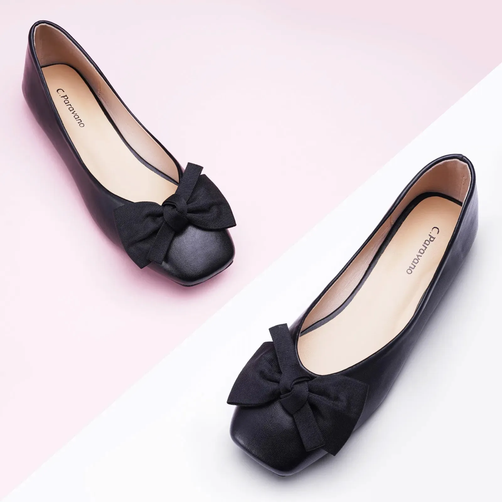 Bow Ballerina Flats (Eva)