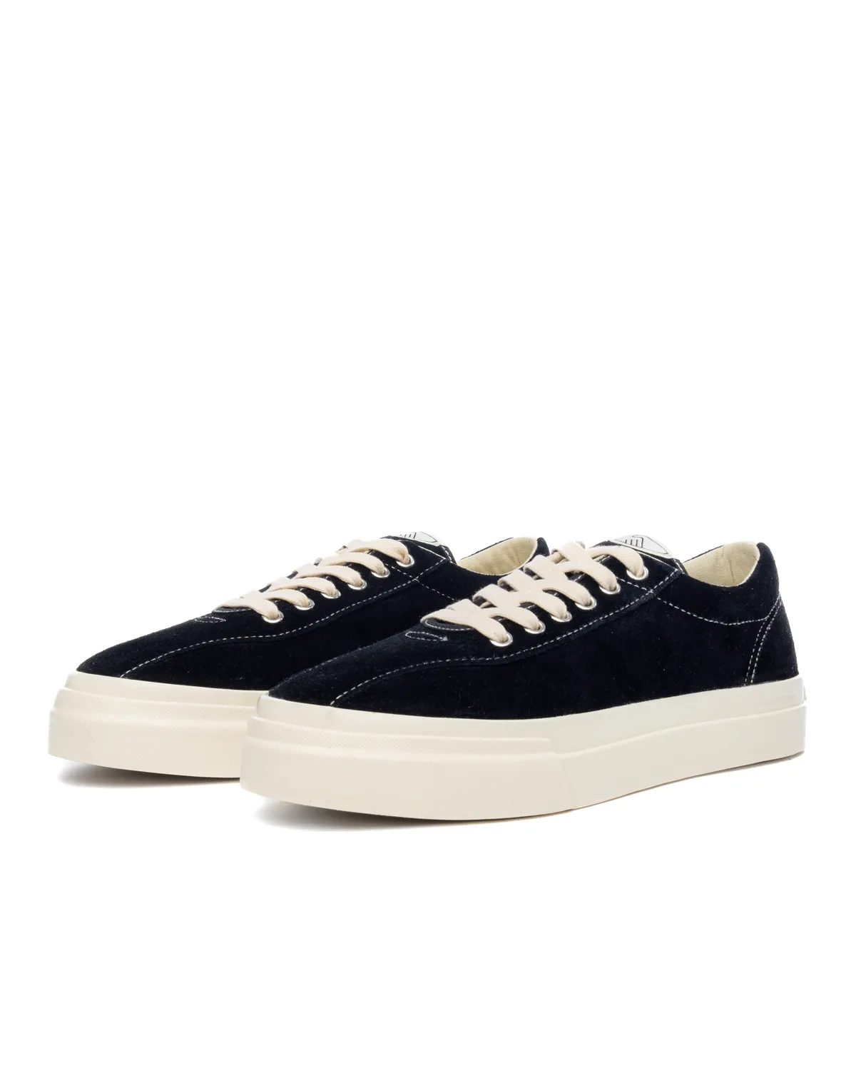 Dellow Suede Black/Ecru