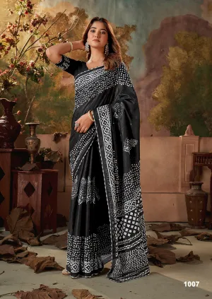 Designer Pure Woven Mulmul Cotton Sarees with Blouse Piece