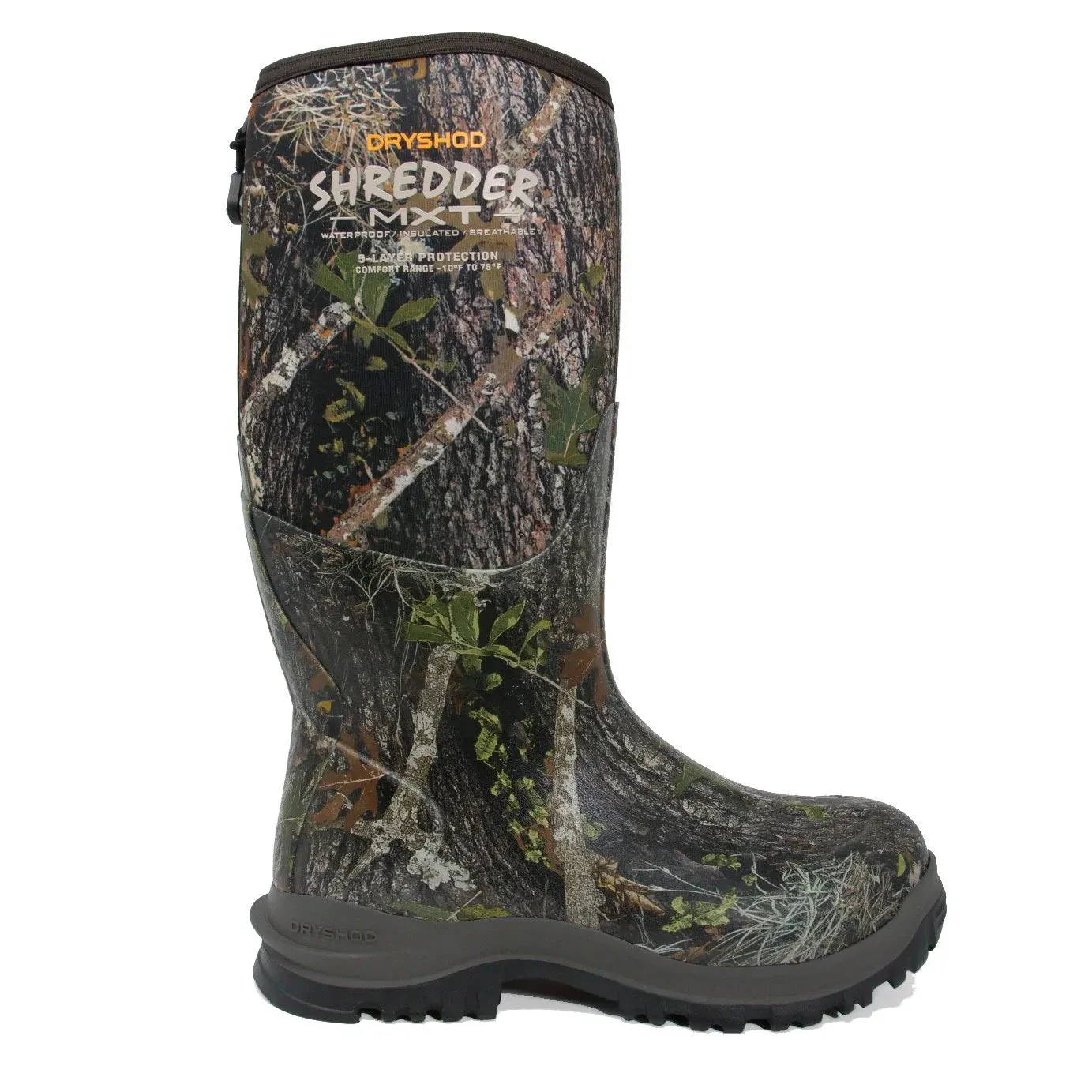 Dryshod Men's Shredder MXT All-Terrain Hunting Boot - Camo SHX-MH-CM