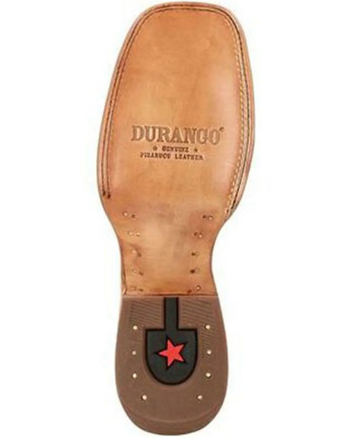 Durango Men's Exotic Pirarucu Skin Western Boot - Wide Square Toe - DDB0380