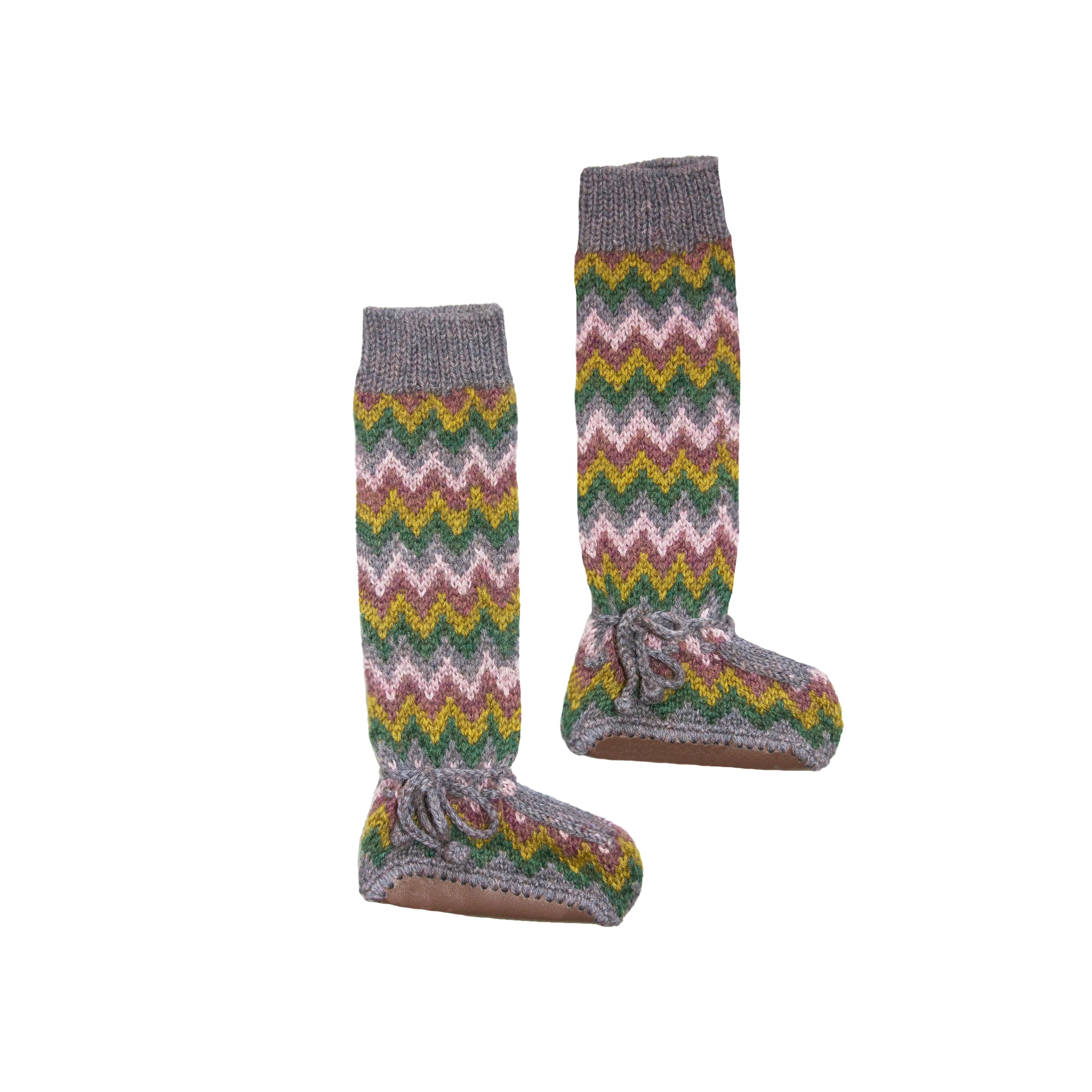 Fair Isle Booties