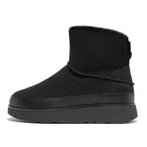 Fitflop Women Mini Double-Faced Shearling Boots |GS6-090| All Black