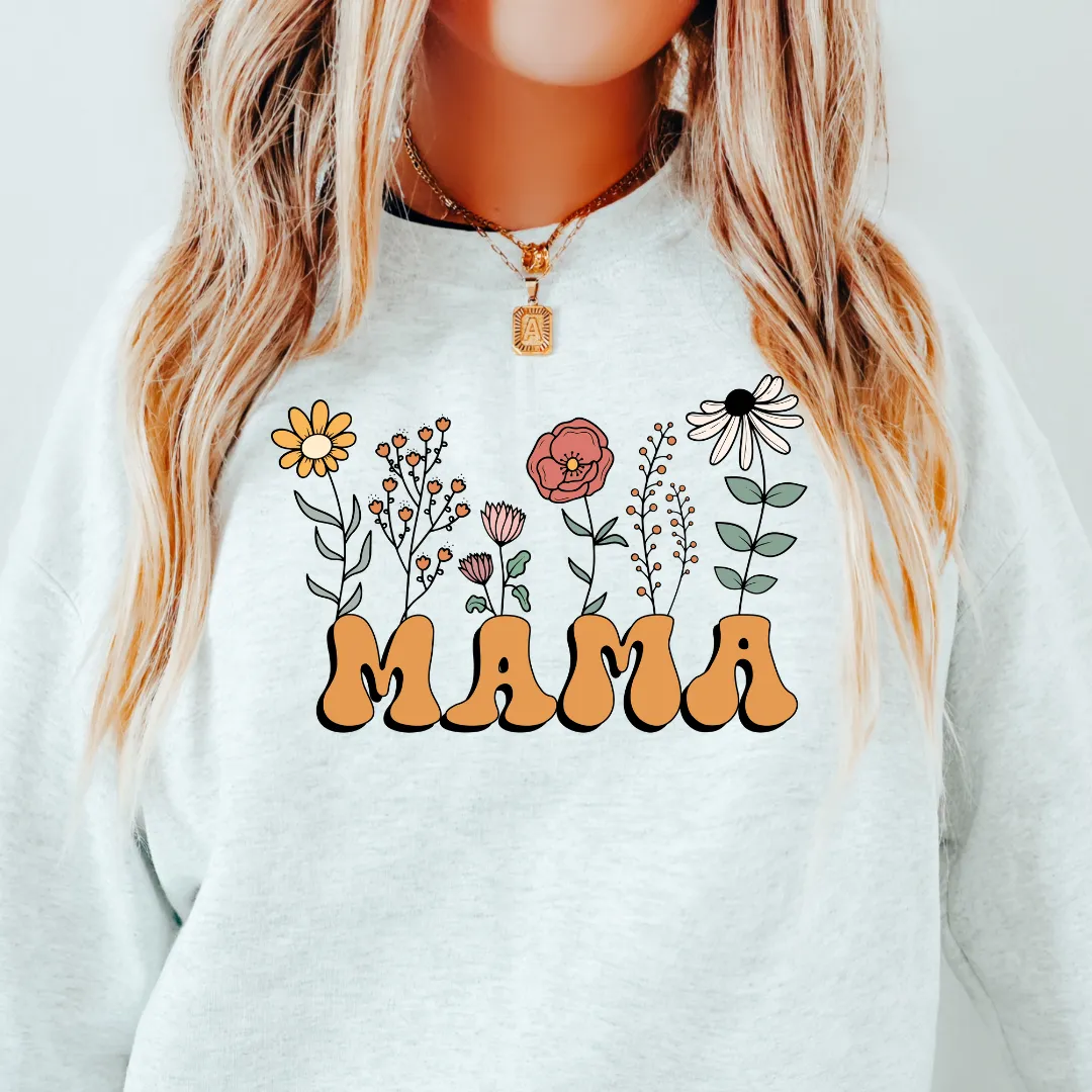 FLOWER STEM MAMA SWEATSHIRT