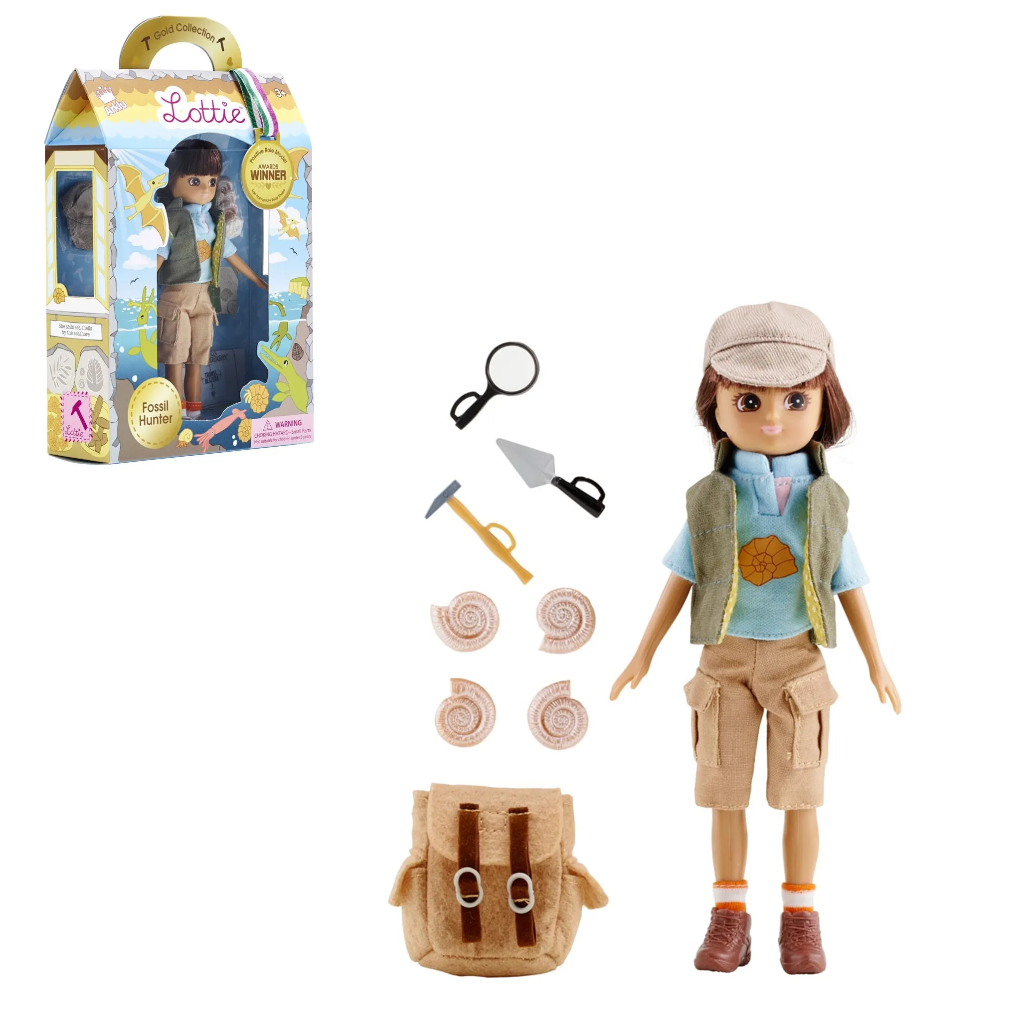 Fossil Hunter Lottie Doll