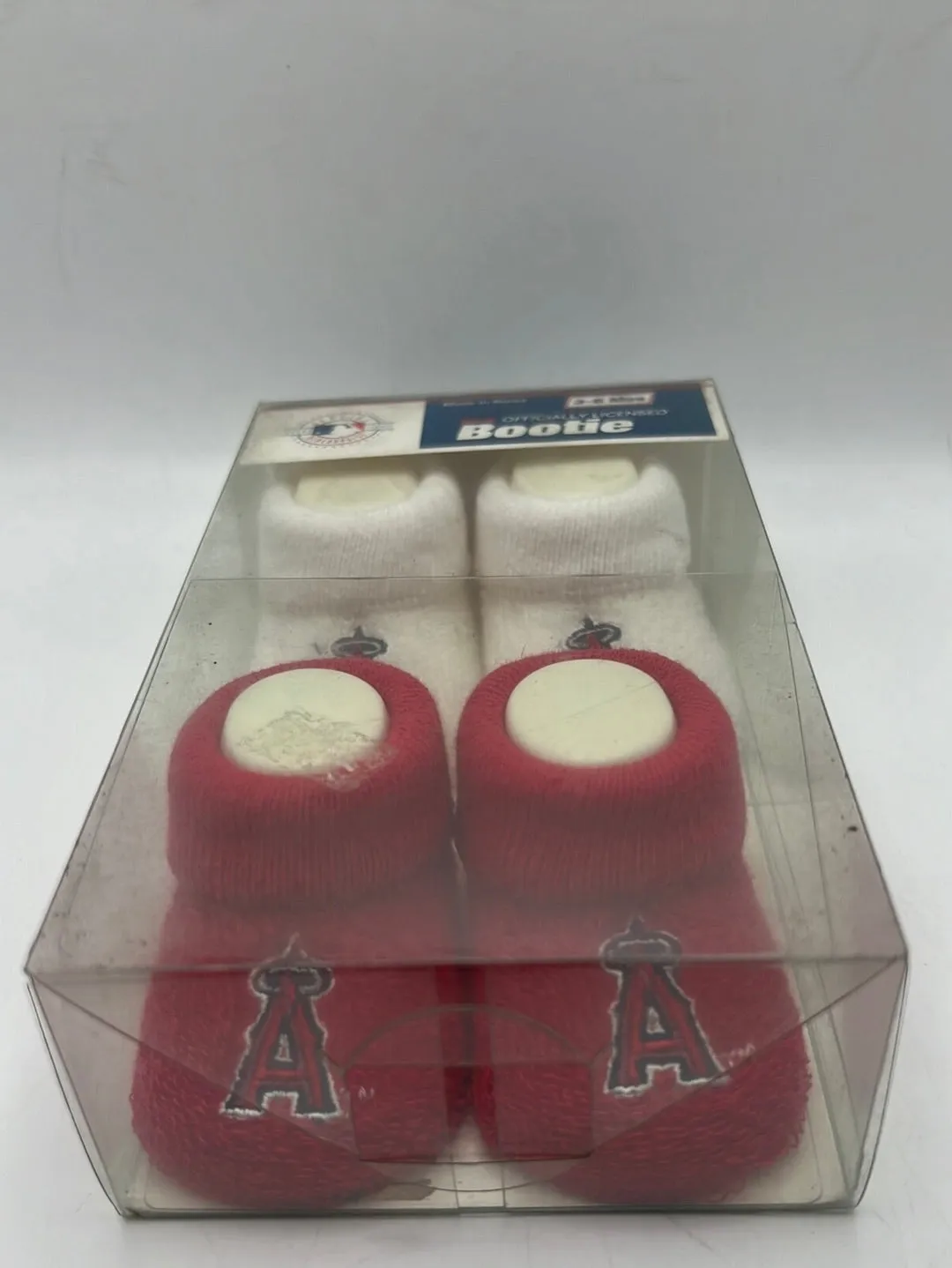 Los Angeles Angels MLB Licensed 3-6 Months Booties