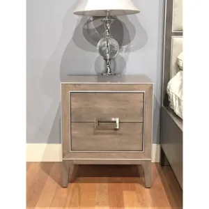 LUXE WARM SAND NIGHT STAND