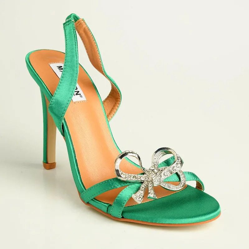 Madison Liza Heel Sandals - Green