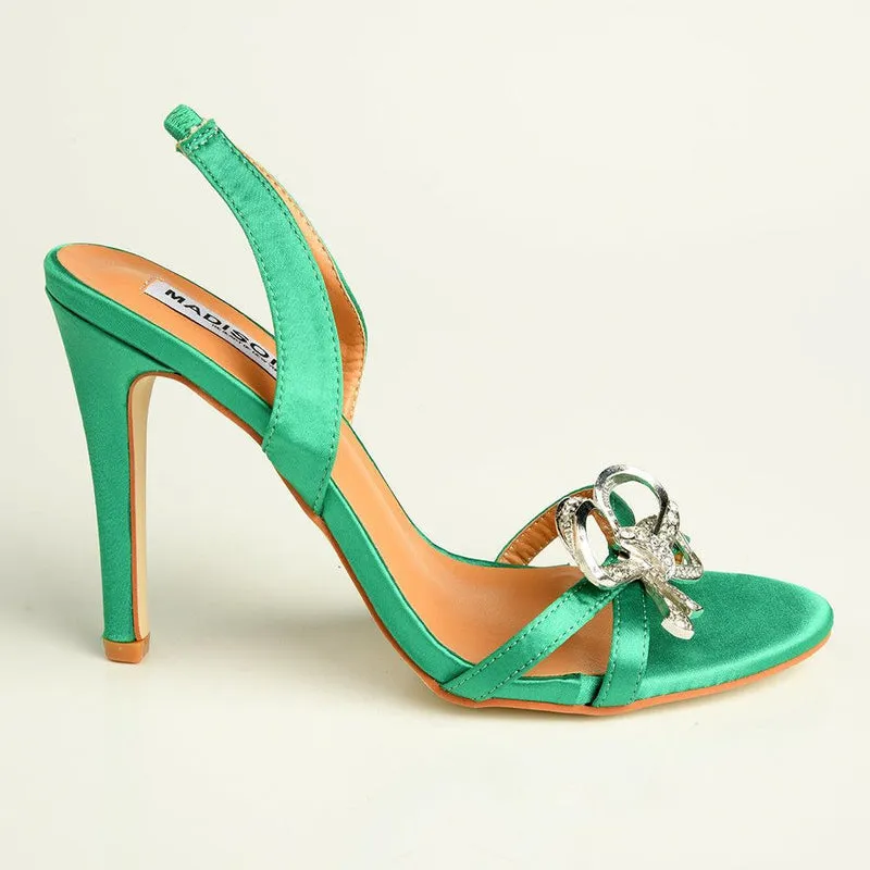 Madison Liza Heel Sandals - Green