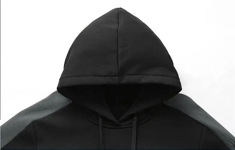 Men's Velvet Thickened Loose hoodie