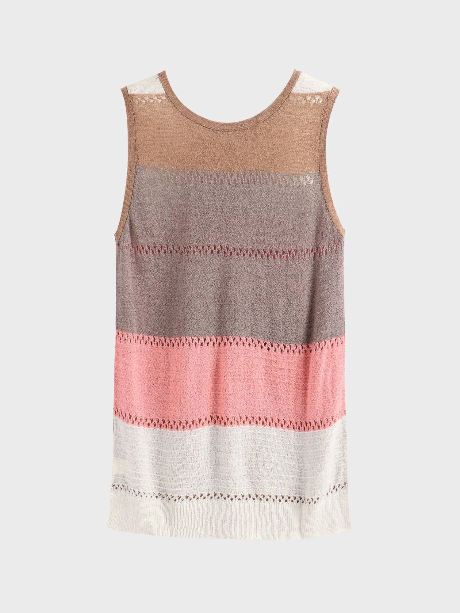 Midsize Adorable Colorblock Tank Top