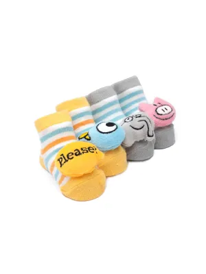 Mo Willems Baby Rattle Socks (2-pack)