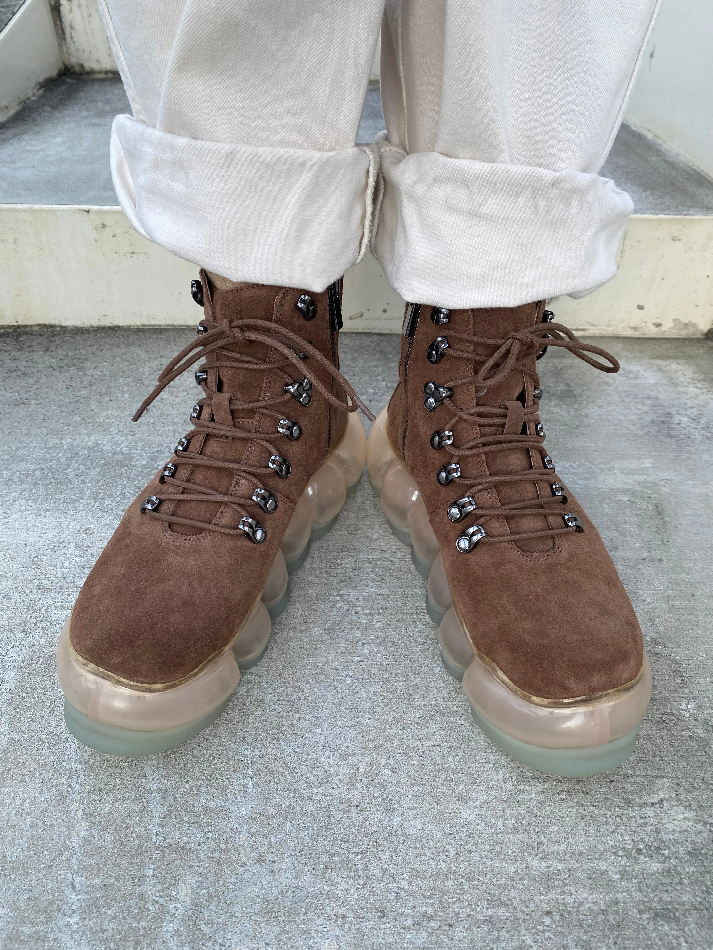 New “Jewelry” Mountain Boots / Brown