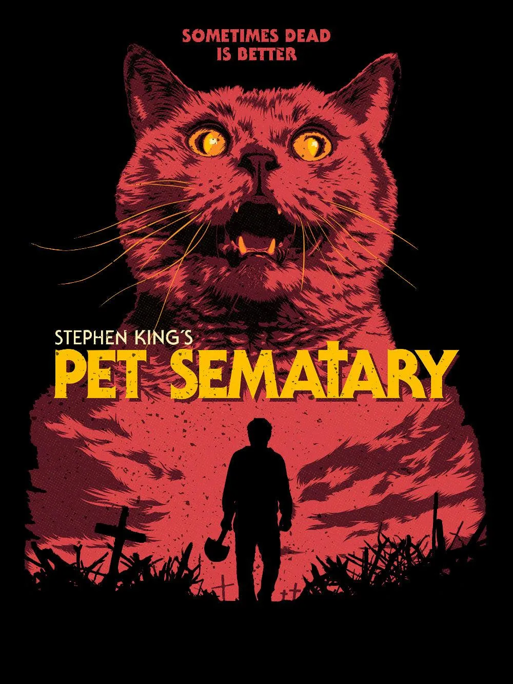 Pet Semetry - Classic Horror Movie Art - T-Shirt