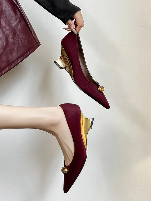 Pointed-Toe Shallow Cut Split-Joint Pumps