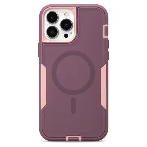 Rapture Rugged - iPhone 15 Pro Max Rose/ Mulberry w/ MagSafe Case