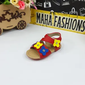 Red Kids Sandals