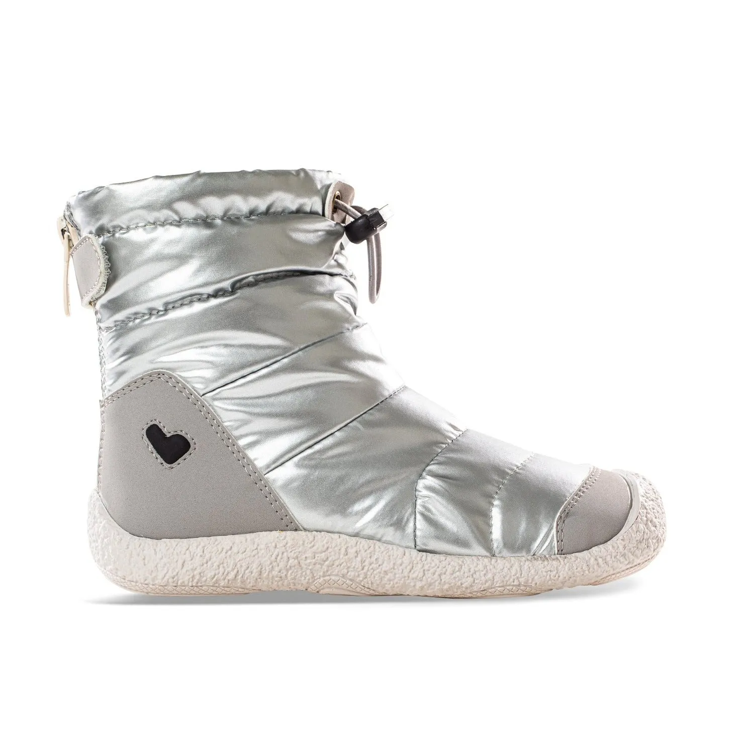 [Ships in 6 weeks] Snow Boots Junior High Silver