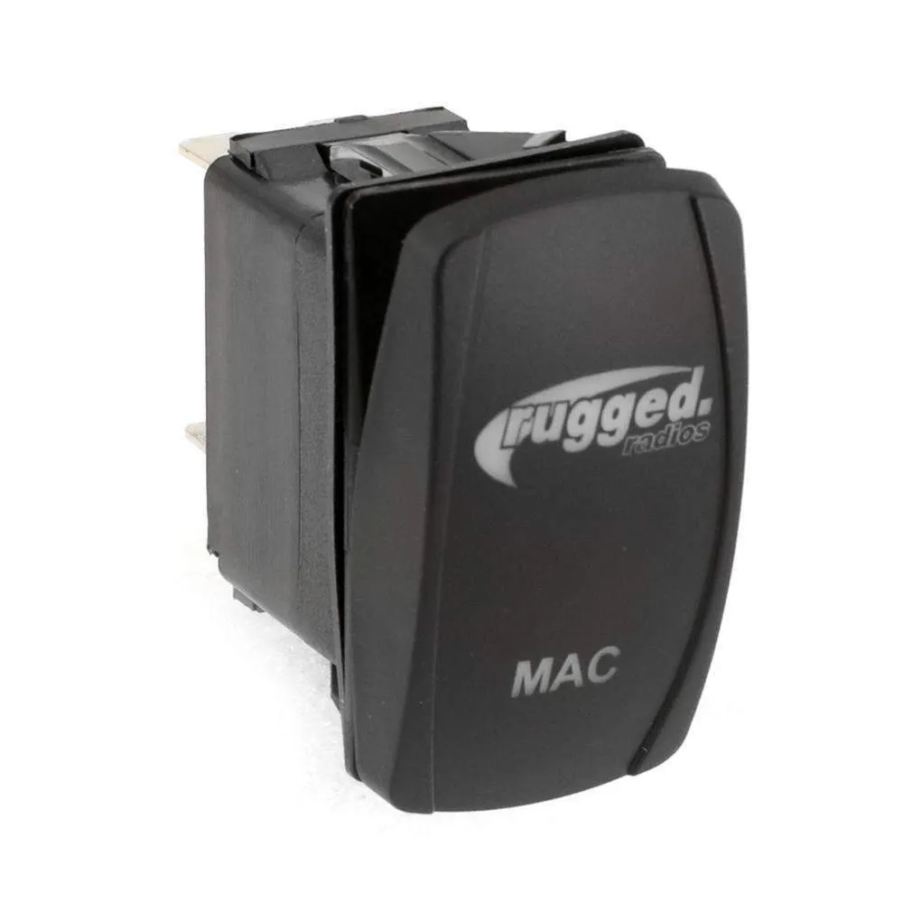 Waterproof Rocker Switch for Rugged MAC Helmet Air Pumpers